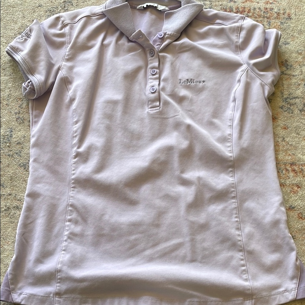 Wisteria Polo Shirt by LeMieux